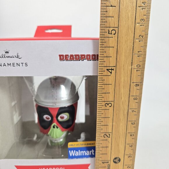 Headpool Deadpool Hallmark Ornament Walmart Exclusive - Picture 3 of 3